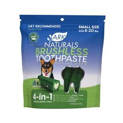 Ark Naturals Breath-Less Brushless Toothpaste Small To Medium Dog Chews, 12-Oz Bag