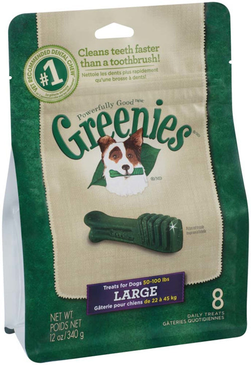 Greenies Dog Dental Treats Original 1ea-12 oz; 8 ct; Large