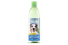 TropiClean Fresh Breath Advanced Whitening Oral Care Water Additive for Dogs 16 fl. oz