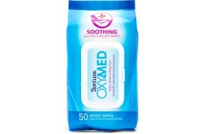 TropiClean OxyMed Soothing Allergy Relief Wipes 50 Count