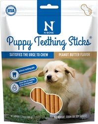 Nbone Puppy Teething Sticks Peanut Butter 17Ct