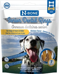 Nbone Senior Dental Rings Chicken 7Ct