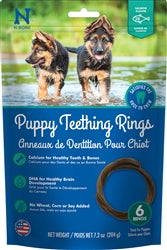 Nbone Dog Teething Ring Salmon 6 Pack