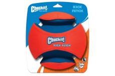 Chuckit! Kick Fetch Ball Dog Toy Blue; Orange Large