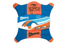 Chuckit! Flying Squirrel Dog Toy Blue; Orange Large