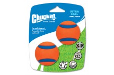 Chuckit! Ultra Ball Dog Toy Blue; Orange 2 Pack Small