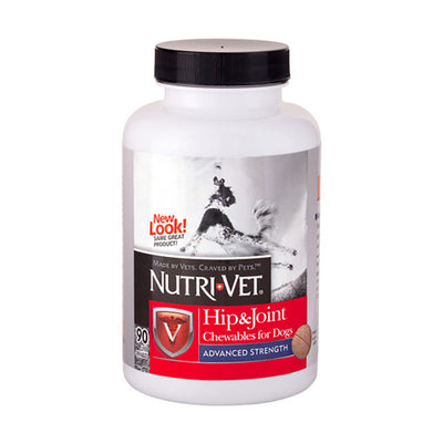 Nutri-Vet Hip & Joint Veterinary Strength Liver Chewables 1ea/90 ct