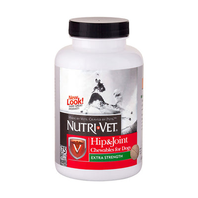 Nutri-Vet Hip & Joint Plus Liver Chewables 1ea/75 ct