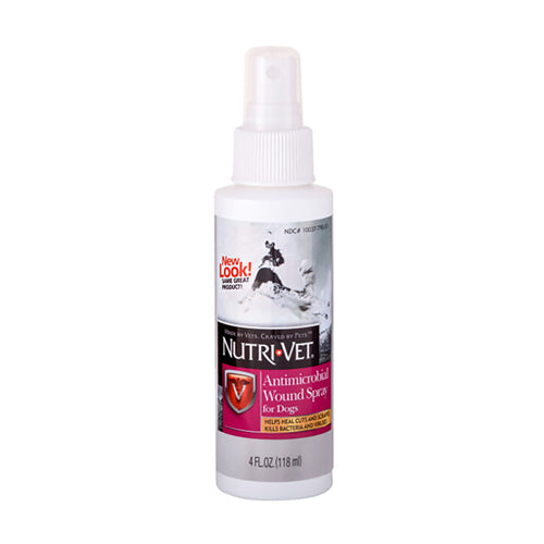 Nutri-Vet Antimicrobial Wound Spray for Dogs 1ea/4 fl oz