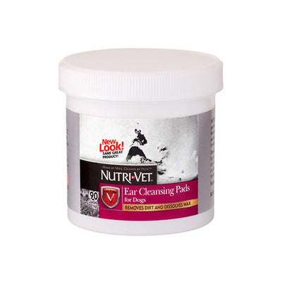 Nutri-Vet Ear Cleansing Pads for Dogs 1ea/90 ct