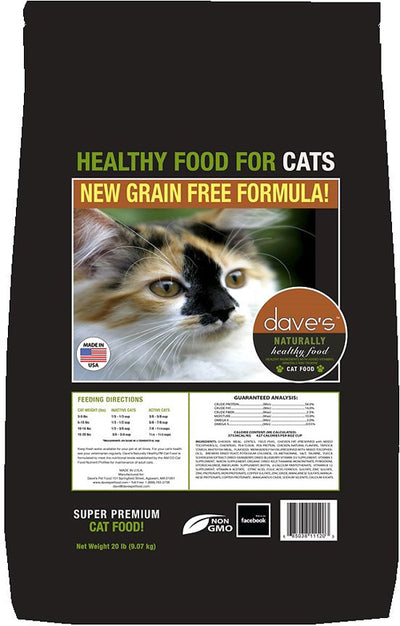 Daves Pet Food Naturally Healthy Adult Dry Cat Food 20 lbs.