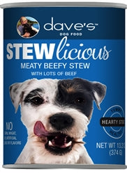 Daves Stewlicious Meaty Beefy Stew 5.5Oz 13.2Oz (Case Of 12)