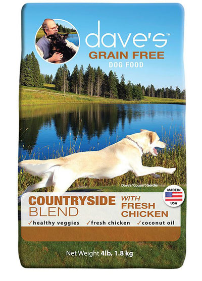 Daves Dog Grain Free Countryside Blend 28 lbs.