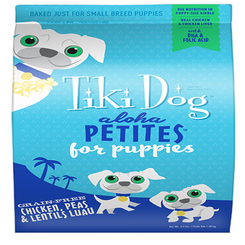 Tiki Pets Dog Aloha Pup Chicken Peas Lntl 3.5 Lbs