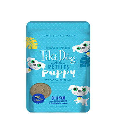 Tiki Pets Dog Aloha Mousse Pup 3 Oz.(Case Of 12)