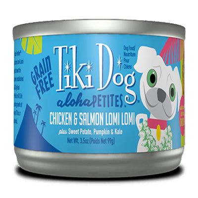 Tiki Pets Dog Aloha Omi Chicken and Salmon 3.5Oz (Case Of 12)