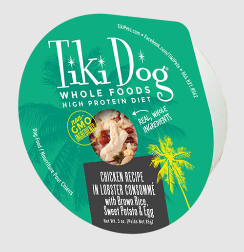 Tiki Pet Dog Luau Chicken Lobster Consomme 3oz