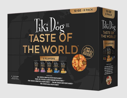 Tiki Pet Dog Gourmet 12oz Variety Pack (case of 8)