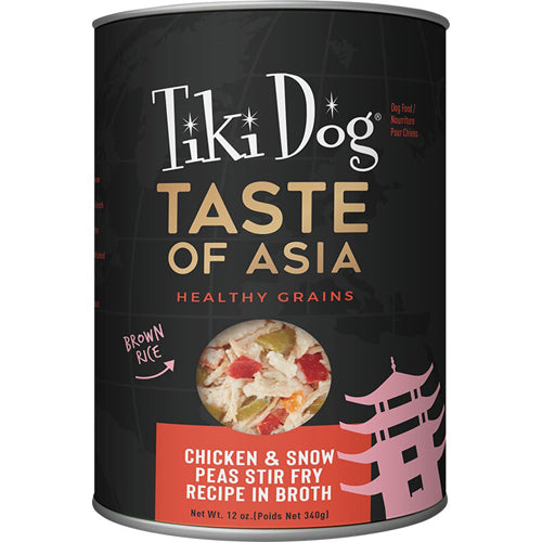 Tiki Pet Dog Taste Of The World Asian Chicken 12Oz (8 case)