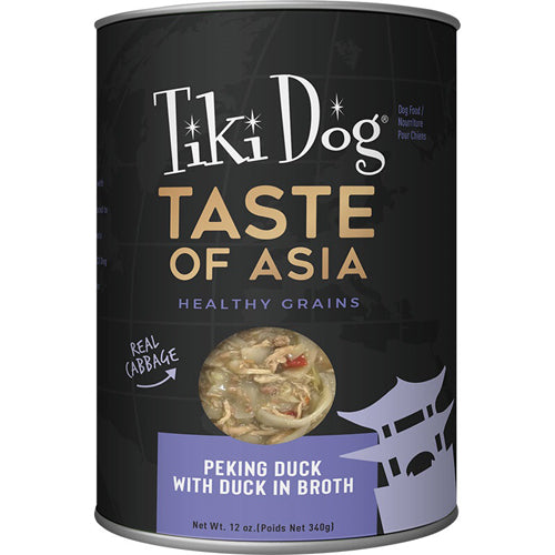 Tiki Pet Dog Taste Of The World Asian Duck 12Oz (8 case)