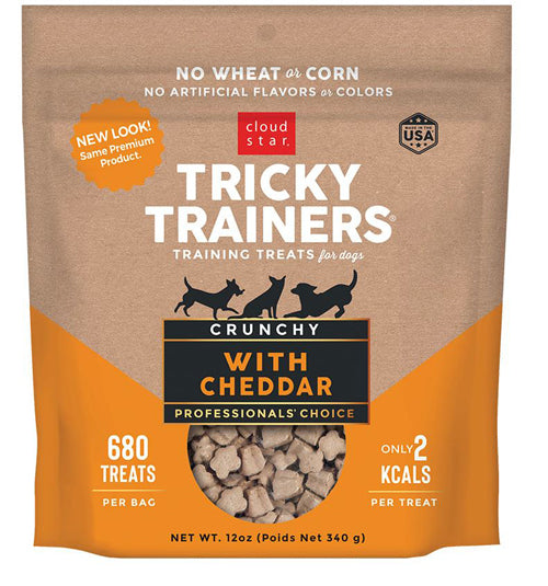 Cloud Star Dog Trick Crunchy Cheddar 12oz.