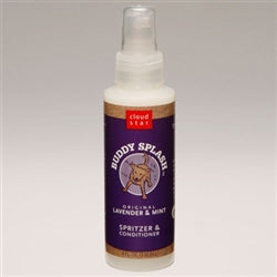 Cloud Star Buddy Splash Original Lavender and Mint Dog Spritzer and Conditioner; 4-Oz. Spray