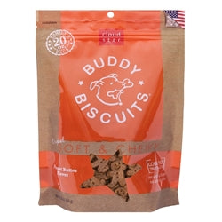 Cloud Star Original Soft and Chewy Buddy Biscuits With Peanut Butter Dog Treats; 20-Oz. Bag