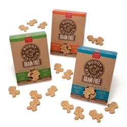 Cloud Star Grain-Free Oven Baked Buddy Biscuits With Homestyle Peanut Butter Dog Treats; 14-Oz. Box