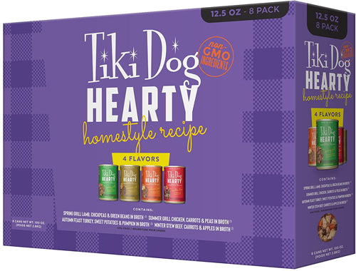 Tiki Pet Dog Hearty 12.5oz. Variety Pack