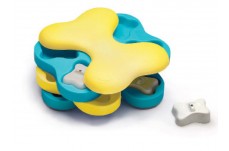 Nina Ottosson Tornado Interactive Dog Toy Blue; Yellow Large 11 in