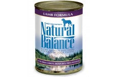 Natural Balance Pet Foods Ultra Premium Lamb Formula Canned Dog Food 12Ea/13 Oz