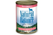 Natural Balance Pet Foods Ultra Premium Beef Formula Canned Dog Food 12Ea/13 Oz