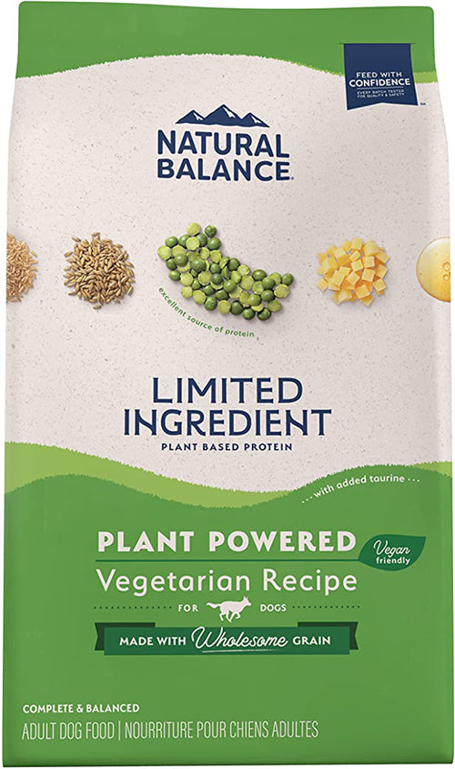 Natural Balance Pet Foods L.I.D Plant Powered Vegetarian Dry Dog Food 1ea-4 lb