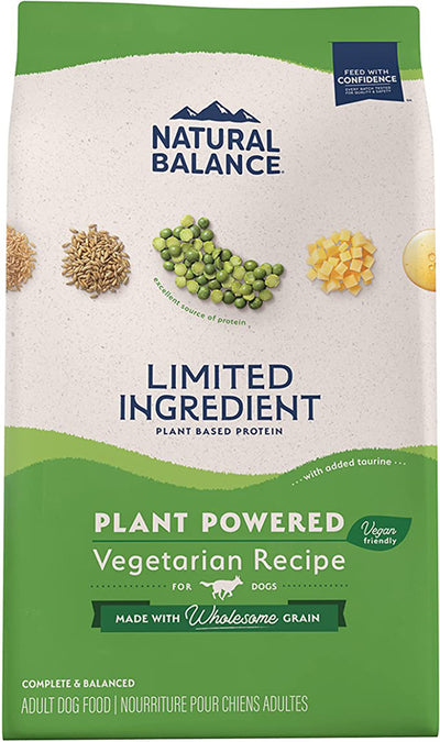 Natural Balance Pet Foods L.I.D Plant Powered Vegetarian Dry Dog Food 1ea-4 lb