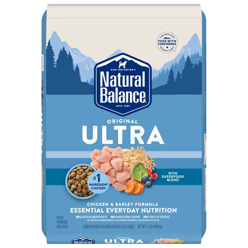 Natural Balance Pet Foods Ultra Chicken Dry Dog Food 11lbs