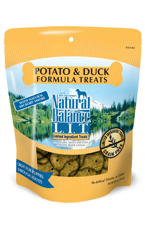 Natural Balance Pet Foods L.I.T. Duck & Potato Dog Treat 28 oz