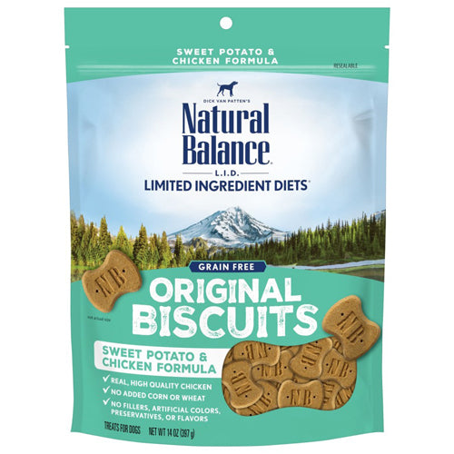 Natural Balance Pet Foods L.I.T. Sweet Potato and Chicken Dog Treat 14 oz