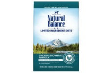 Natural Balance Pet Foods LID Chicken and Brown Rice Dry Dog Food 12 lb