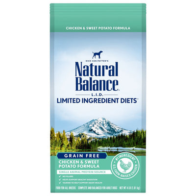 Natural Balance Pet Foods LID Chicken and Sweet Potato Adult 4 lb