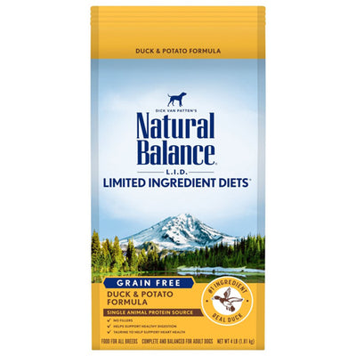 Natural Balance Pet Foods LID Duck and Potato Adult 4 lb