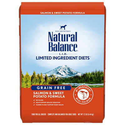 Natural Balance Pet Foods LID Salmon and Sweet Potato Adult 24 lb