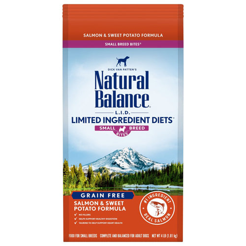 Natural Balance Pet Foods LID Salmon and Sweet Potato Small Breed 4 lb