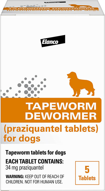 Bayer Tapeworm Dewormer 5ct. Dog