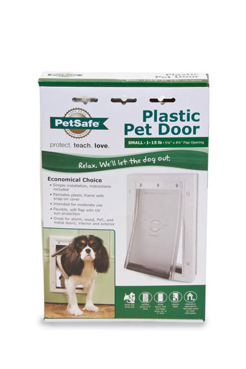 PetSafe Plastic Pet Door White Small