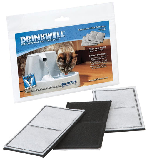 Drinkwell Standard Replacement Filter 3 Pack