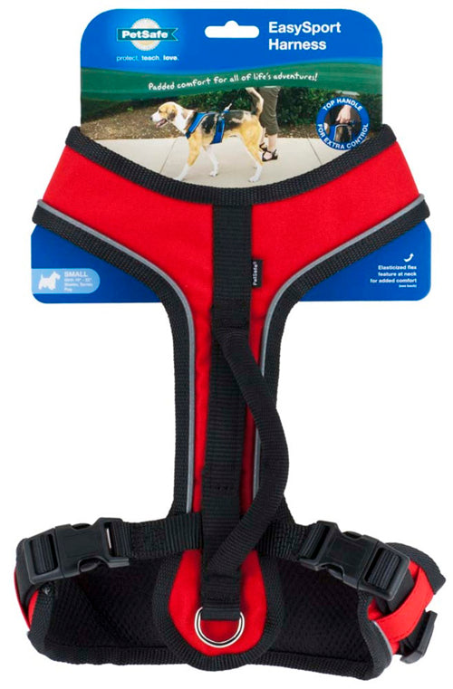 EasySport Comfortable Dog Harness Red Small