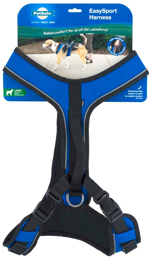 EasySport Comfortable Dog Harness Blue Large