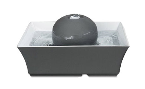 Drinkwell Seascape Pet Fountain 70oz Grey