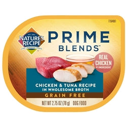 Natures Recipe Prime Blends Wet Dog Food 12Ea/2.75 Oz