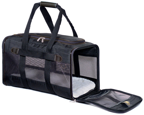 Sherpas Pet Trading Company Original Deluxe Pet Carrier Black Large